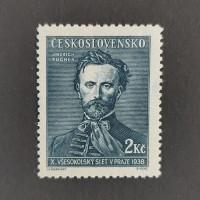 Briefmarke Tschechoslowakie, 2 Kč, Mi.397** 