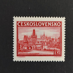 Briefmarke Tschechoslowakie, 1 Kč, Mi.399** 