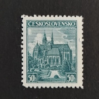 Briefmarke Tschechoslowakie, 50h, Mi.401* 