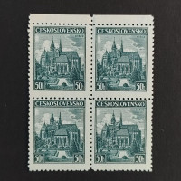 Viererblock Tschechoslowakie, 50h, Mi.401** 