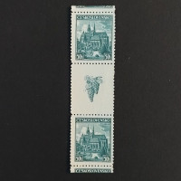Zwischenstegpaar Tschechoslowakie, 50h, Mi.401(*) 
