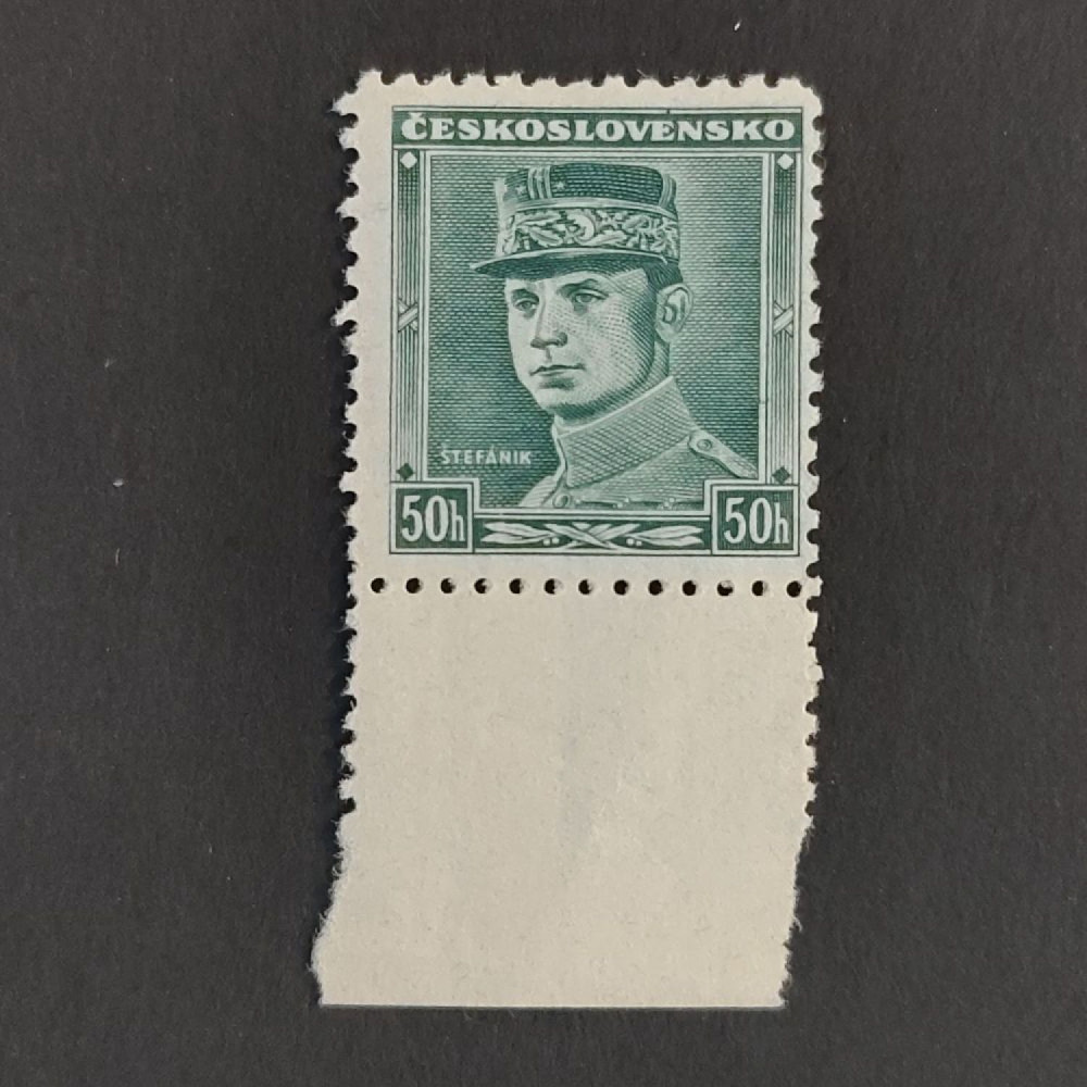 Briefmarke Tschechoslowakie, 50h, Mi.402* 