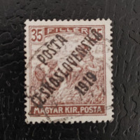 Falza známek ČSR PČ 1919 , 35f, Pof.109# 