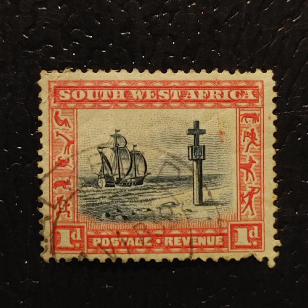 Briefmarke Südwestafrika, SG75 (Mi. 142-143)#, 2 d