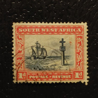 Sello África del Sudoeste, SG75 (Mi. 142-143), Usado #, 2 d