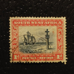 Sello África del Sudoeste, SG75 (Mi. 142-143), Usado #, 2 d