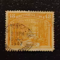 Selo Guiana Britânica, SG314 (Mi. 182A), Usado #, 48 c