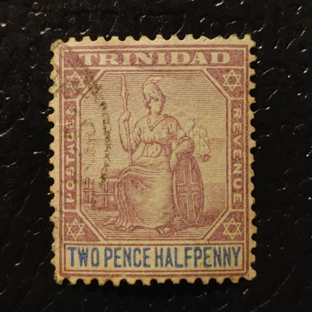 Briefmarke Trinidad, SG117 (Mi. 39), 2 1/2 d