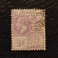 Selo Guiana Britânica, SG274 (Mi. 142), Usado #, 2 c