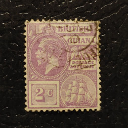 Selo Guiana Britânica, SG274 (Mi. 142), Usado #, 2 c