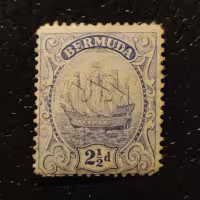 Známka Bermudy, SG48 (Mi. 38)#, 2 d