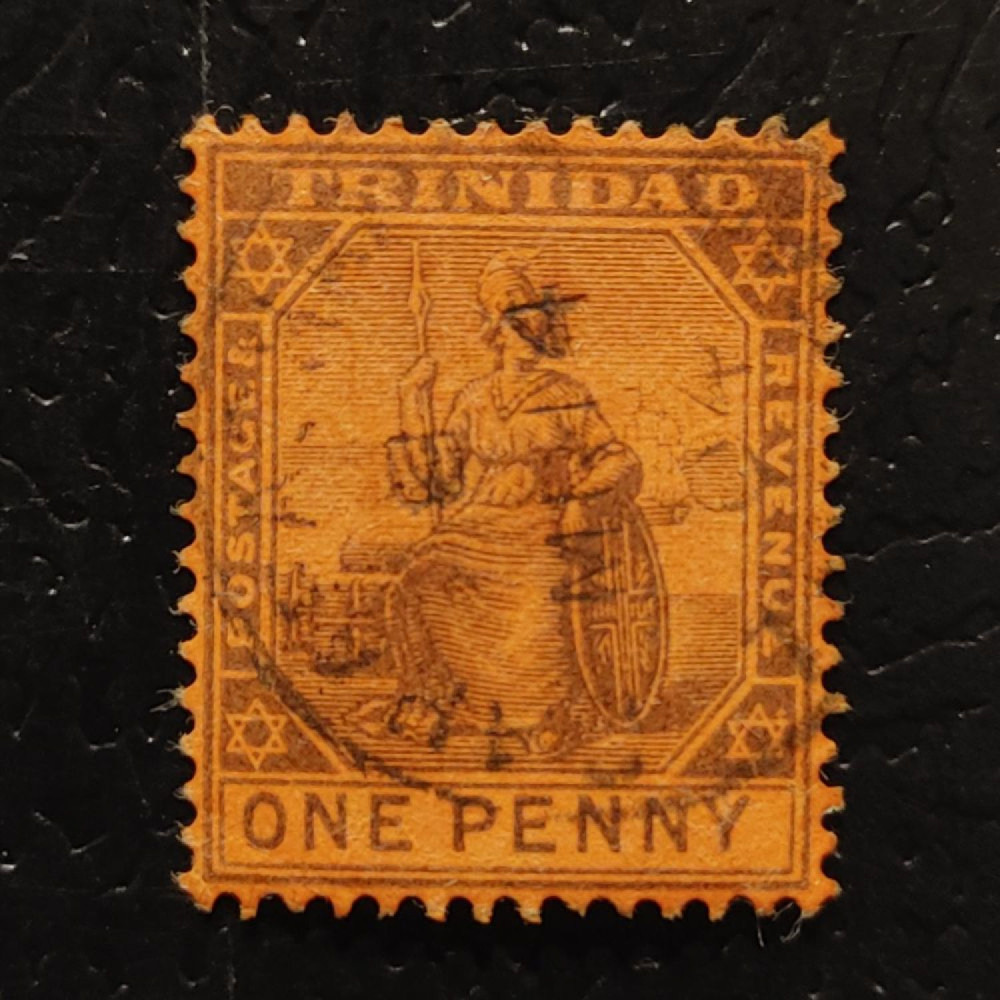 Briefmarke Trinidad, SG115 (Mi. 38I)#, 1 d
