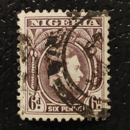 Známka Nigérie, SG55 (Mi. 57A)#, 6 d