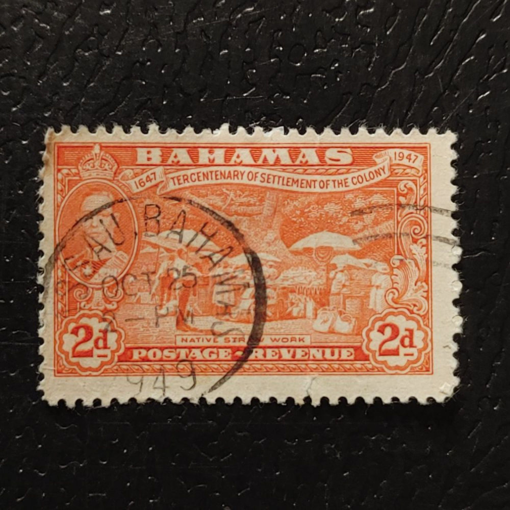 Selo Bahamas, SG181 (Mi. 140), Usado #, 2 d