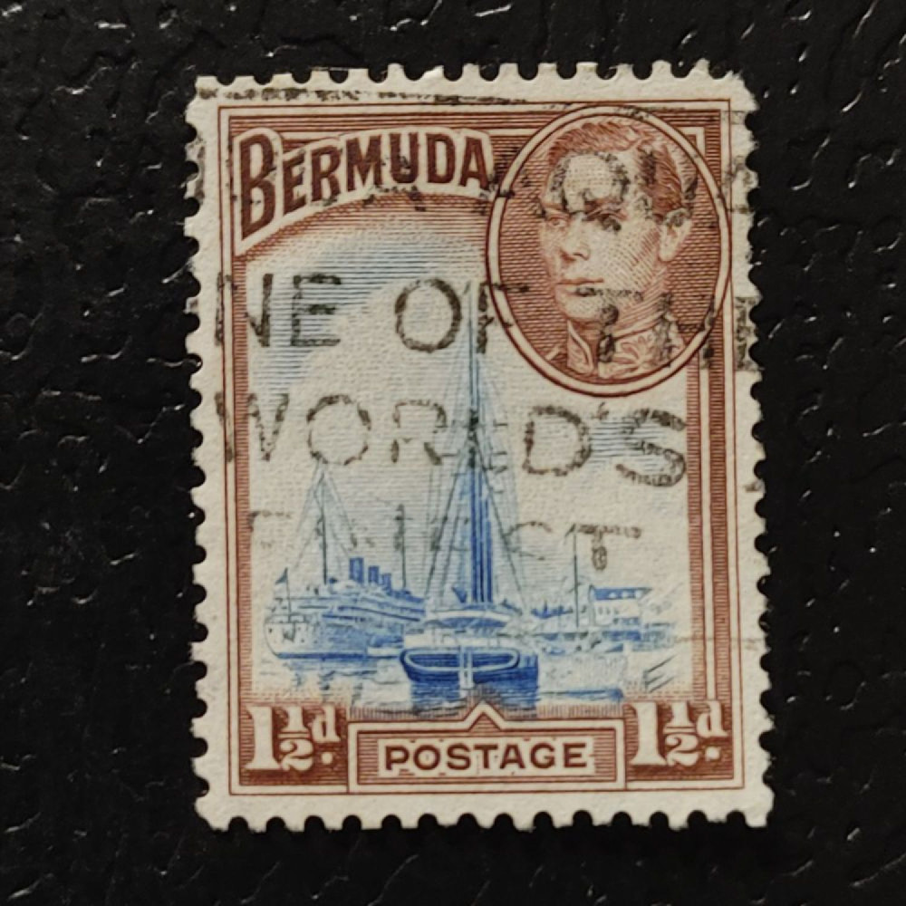 Stamp Bermuda, SG111 (Mi. 102b), Used #, 1 d
