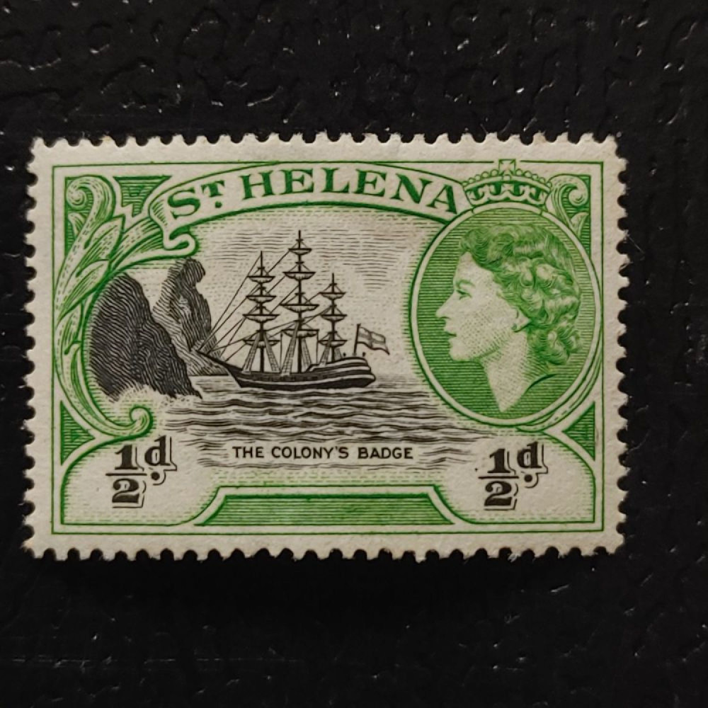 Sello Islas Caimán, SG115 (Mi. 101A), MH, 1/4 d 1