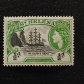 Stamp Cayman Islands, SG115 (Mi. 101A), MH, 1/4 d 1