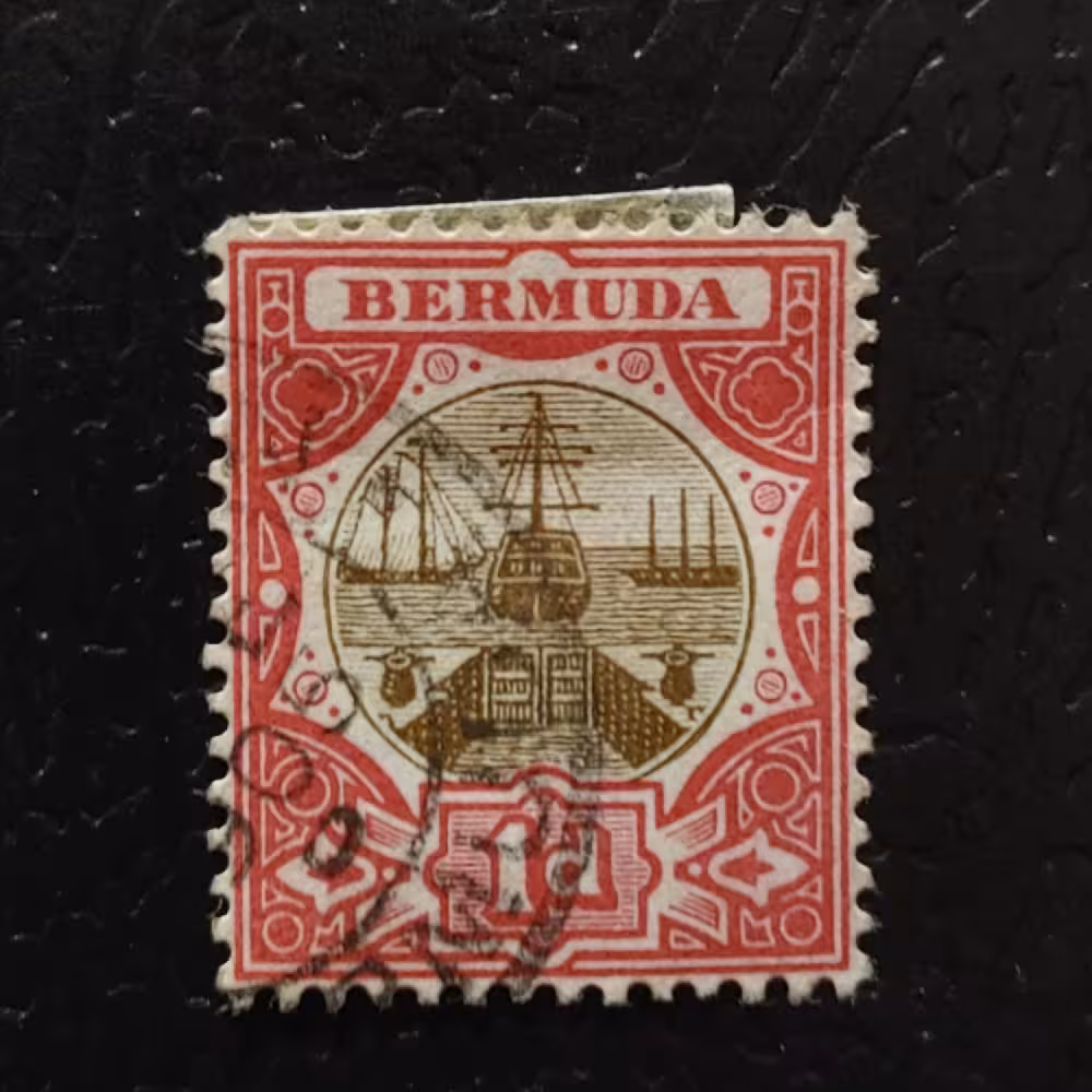 Selo Bermudas, SG37 (Mi. 27), Usado #, 1 d