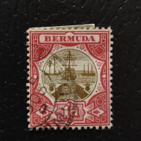 Známka Bermudy, SG37 (Mi. 27)#, 1 d