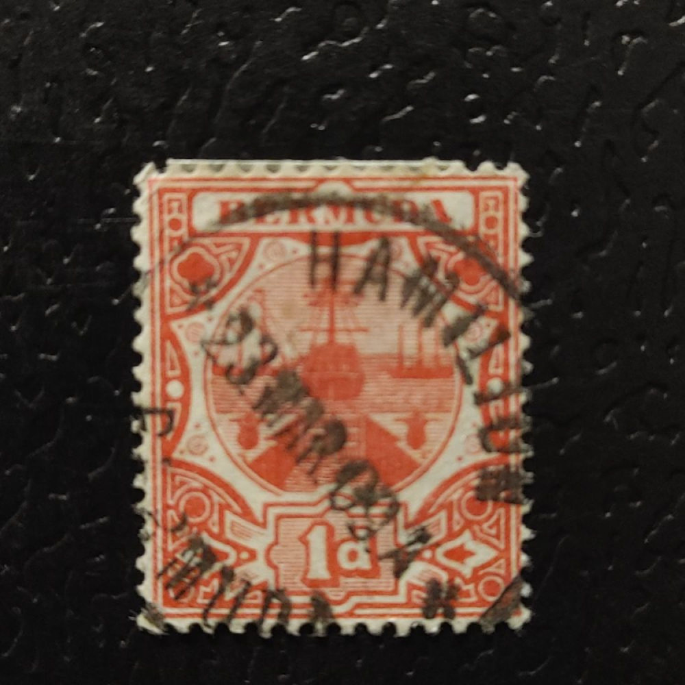 Briefmarke Bermuda, SG38 (Mi. 32)#, 1 d