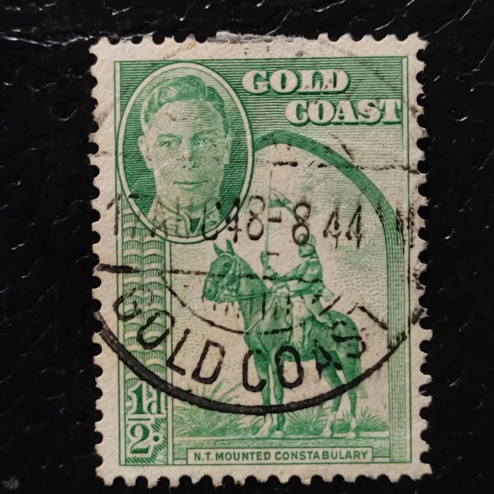 Známka Gold Coast, SG135 (Mi. 120)#, 1/2 d