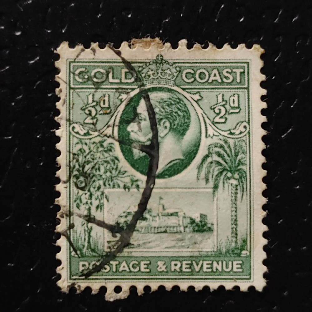 Briefmarke Gold Coast, SG103 (Mi. 88)#, 1/2 d