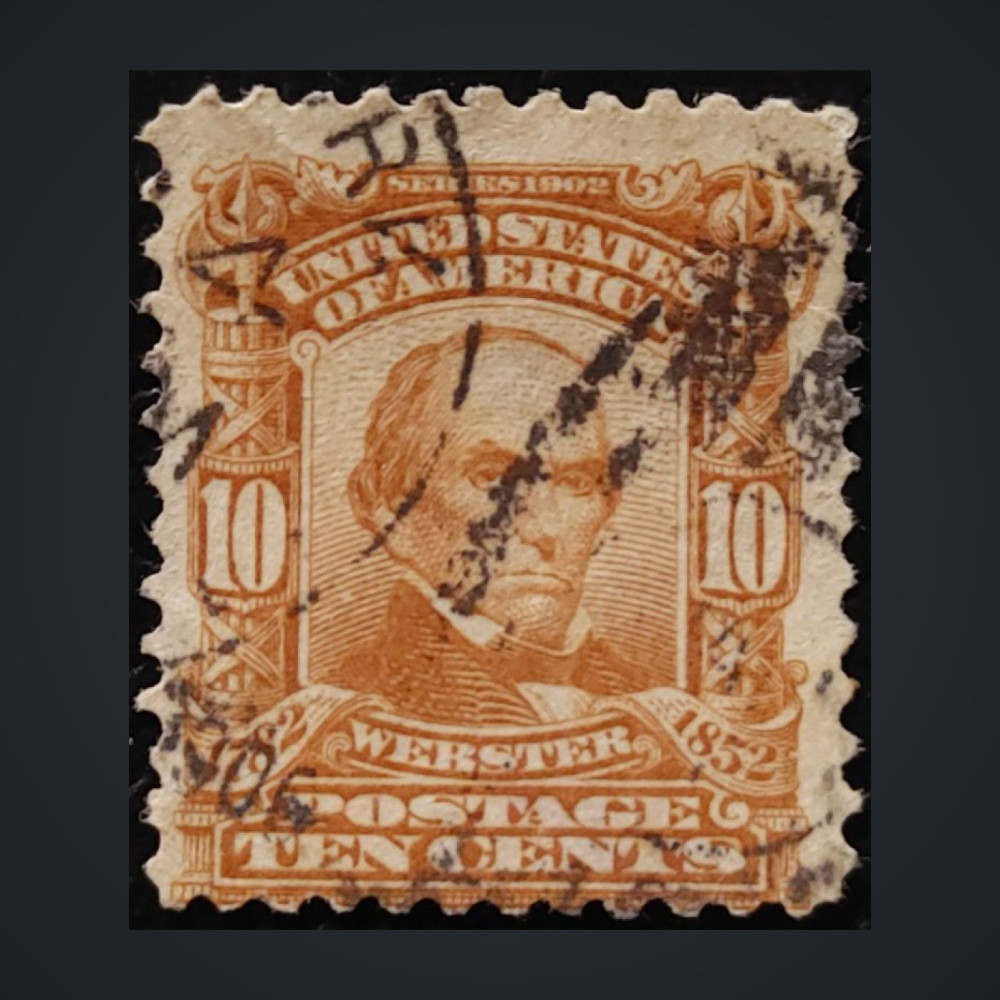 Stamp United States, Mi.145A (SG 313), Used #, 10