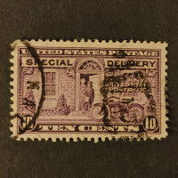 Stamp United States, Mi.258IICa (Scott E15), Used #