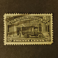 Stamp United States, Mi.297A (SG E561), Used #