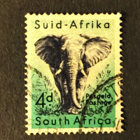 Sello Sudáfrica, SG156 (Mi. 244), Usado #, 4 d