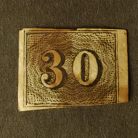 Briefmarke Brasilien, 30 R, Mi.13# 