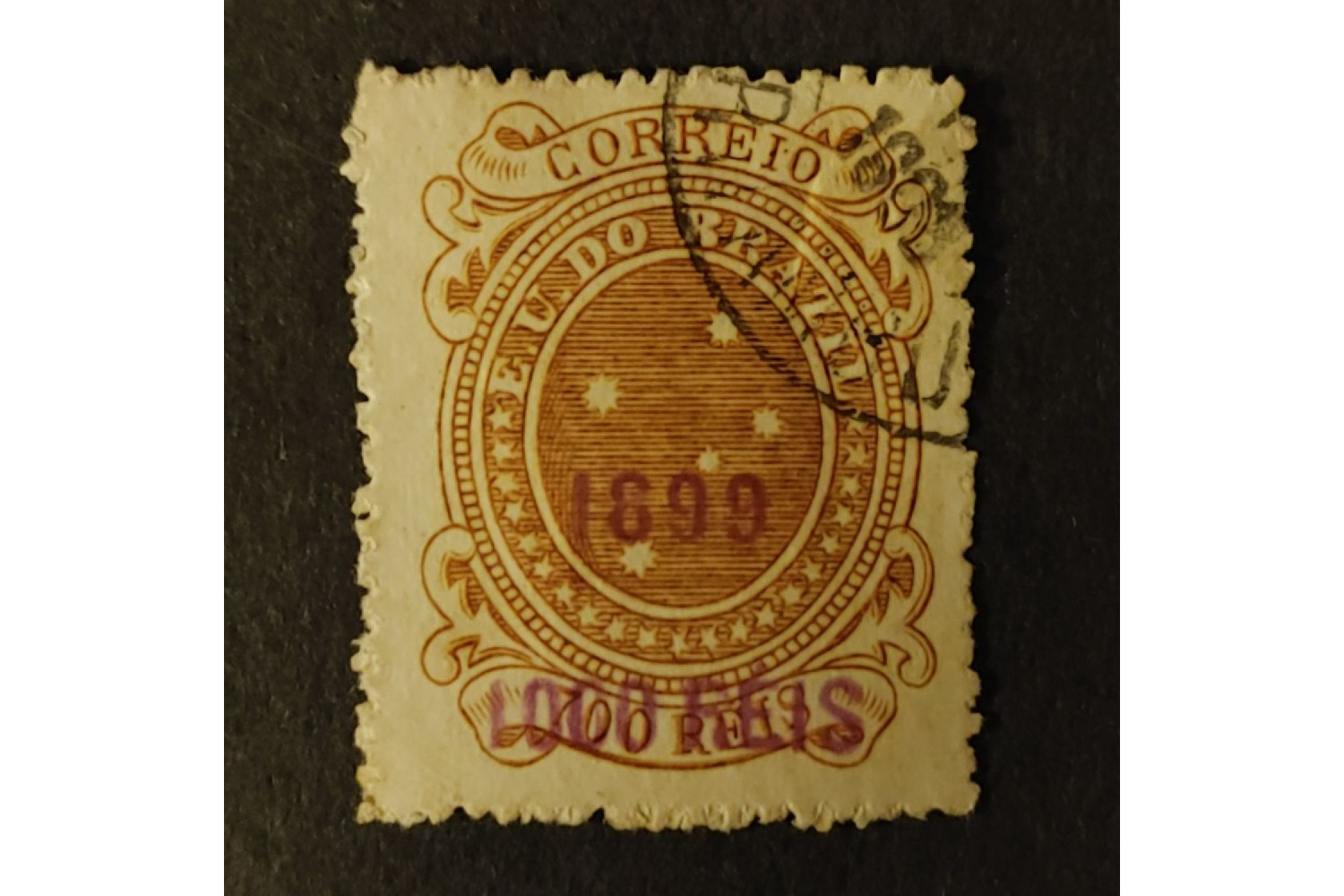 Známka Brazílie, 1000 R, Mi.136# 