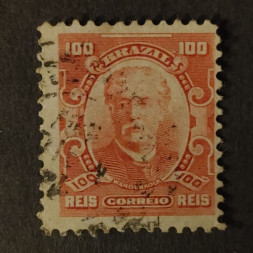 Briefmarke Brasilien, 100 R, Mi.166b# 