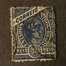 Briefmarke Brasilien, 200 R, Mi.144# 