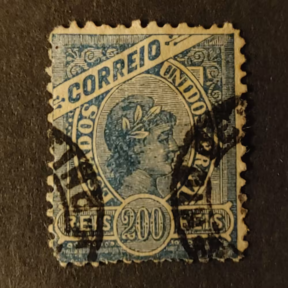 Briefmarke Brasilien, 200 R, Mi.144# 