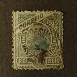 Briefmarke Brasilien, 50 R, Mi.142# 
