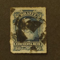 Briefmarke Brasilien, 50R, Mi.40#  1