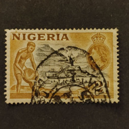 Známka Nigérie, SG72 (Mi. 74)#, 2 d