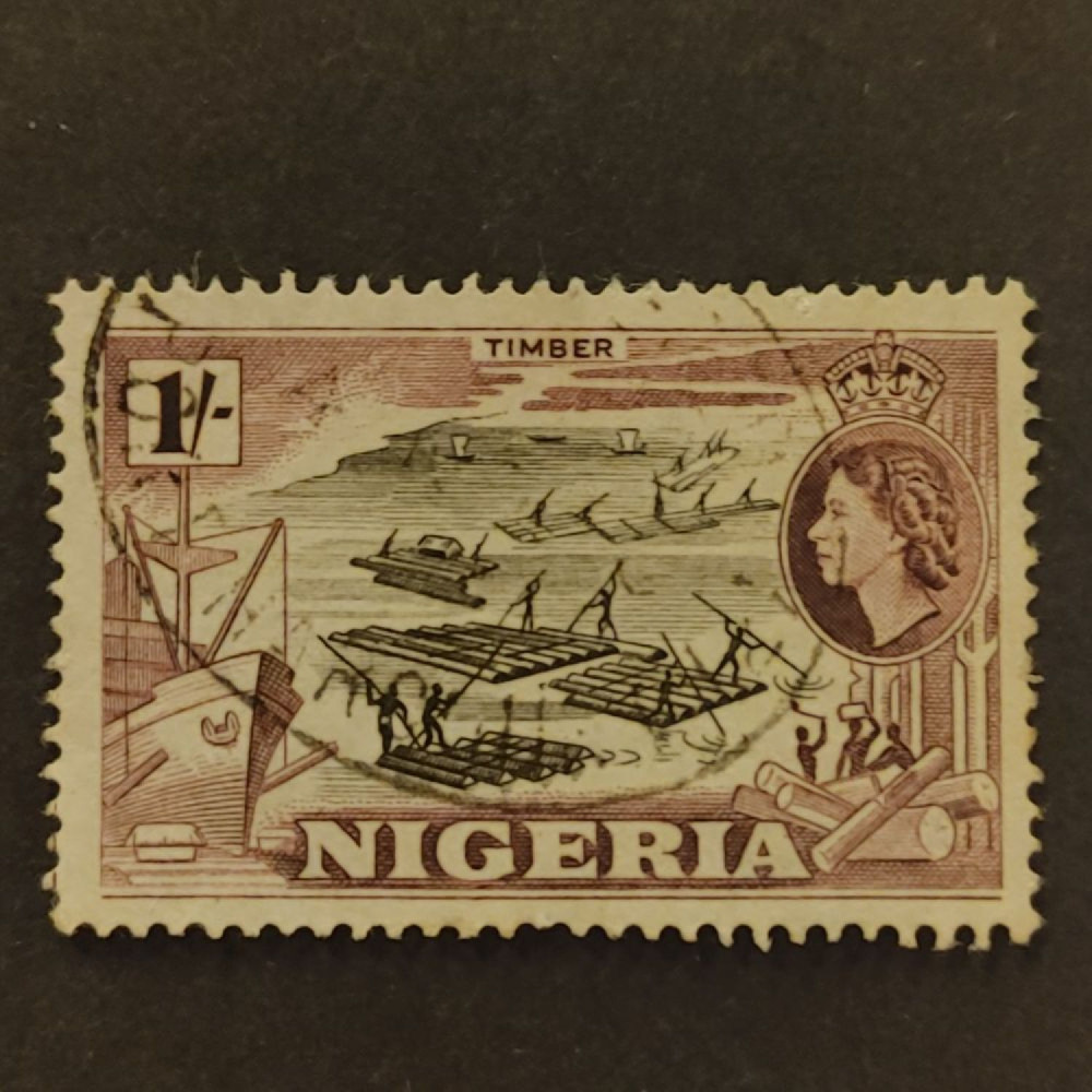 Známka Nigérie, SG76 (Mi. 79)#, 1 s
