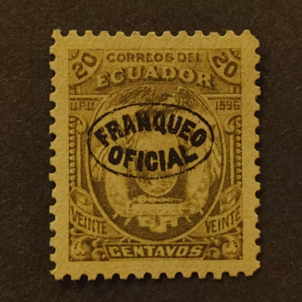 Sello Ecuador, Mi.26X, Usado #