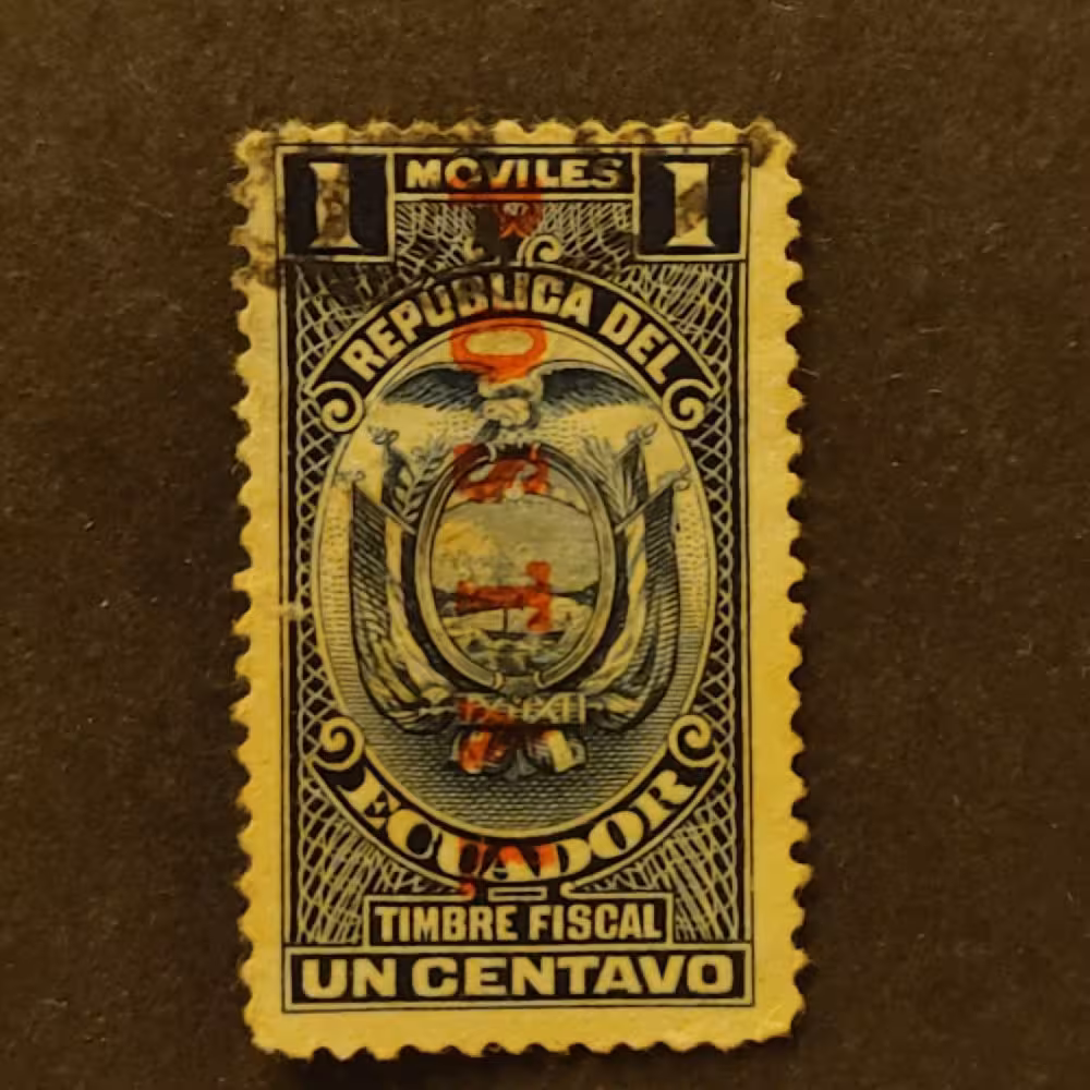 Stamp Ecuador, Mi.290II, Used #