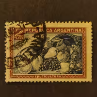 Sello Argentina, Mi.428X, Usado #
