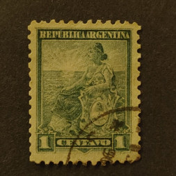 Známka Argentina, Mi.100# Známka Argentina, Mi.100#