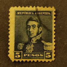 Známka Argentina, Mi.98X#