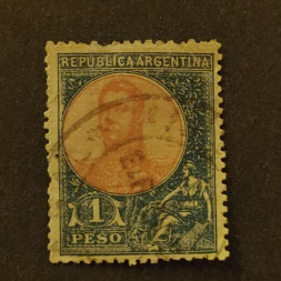 Známka Argentina, Mi.136a#