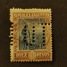 Známka Argentina, Mi.180Y#