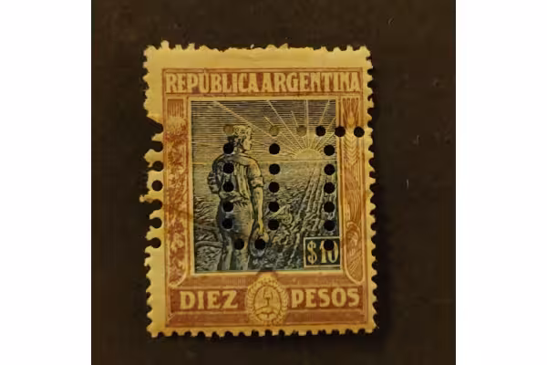 Známka Argentina, Mi.180Y#