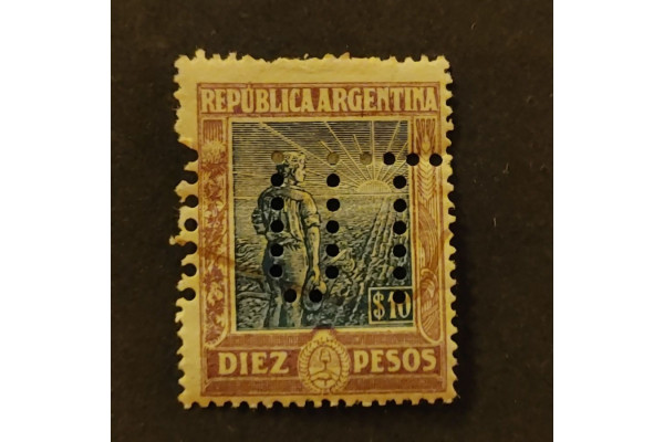 Známka Argentina, Mi.180Y#