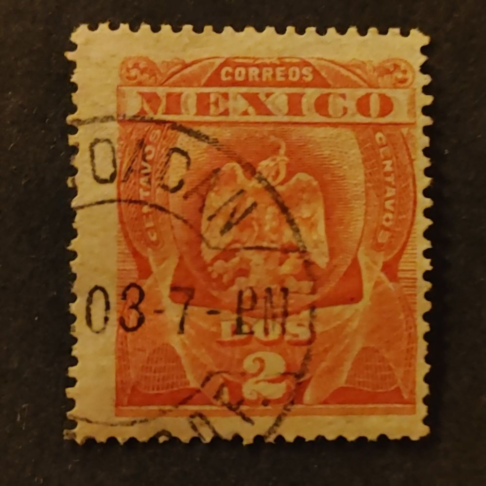 Selo México, Mi.227 (SG 267), Usado #, 2 ¢