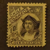 Známka Chile, Mi.68# 